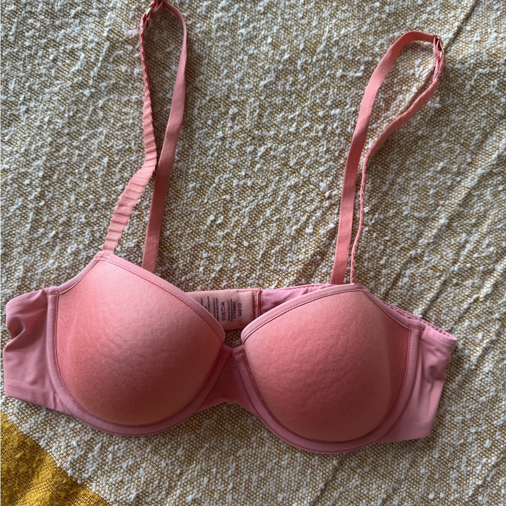 ThirdLove Pink Underwire T-Shirt Bra size 34B1/2